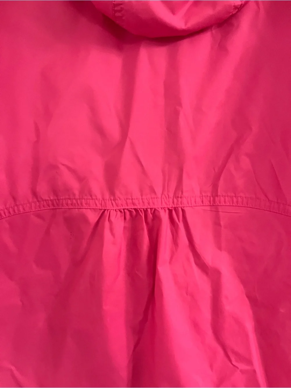 Columbia Girls' Large size Lightweight Pink Hooded Rain Jacket